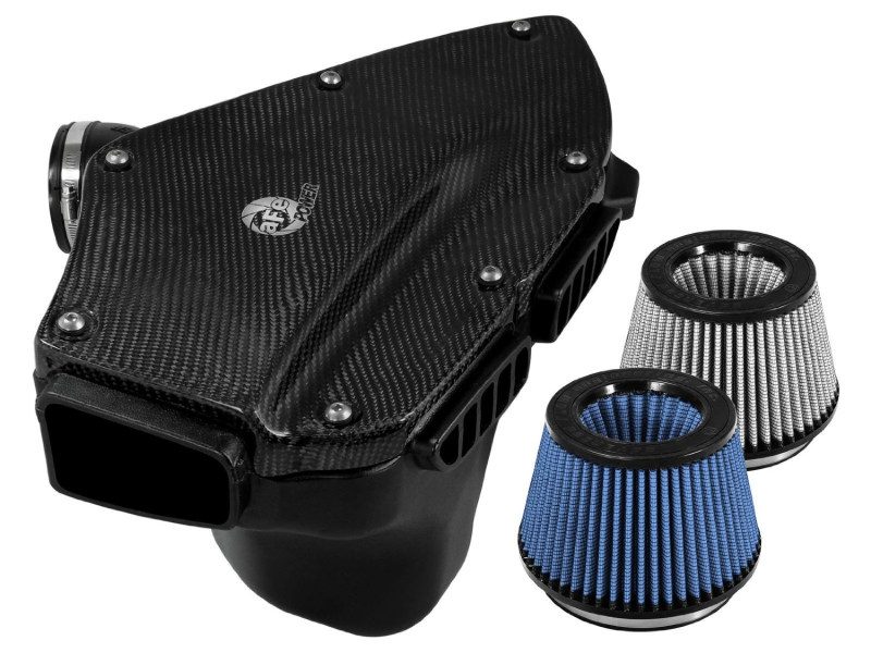 Впускная система aFe Magnum FORCE Stage-2 Carbon Fiber Si PRO 5R Intake System для BMW 3-Series E9x All; 06-13 L6-3.0L N51 N52 N53 non-turbo