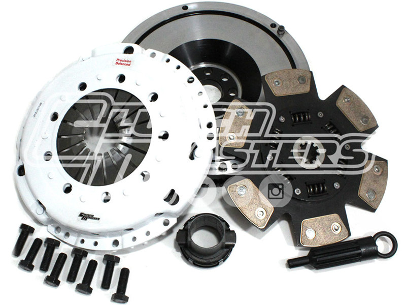Сцепление Clutch Masters FX400 (Stage 4) 6-ти лепестковый демпферный диск и стальной маховик BMW M3 (E46) 3.2L (S54) 03CM2-HDC6-SK