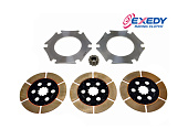 Диск сцепления Exedy Racing Triple Disc 24 Spline (Subaru) FMR300