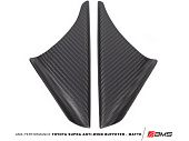 Элероны/диффузоры боковых зеркал AMS Performance (Matte Carbon) для Toyota Supra GR (J29/DB/A90)